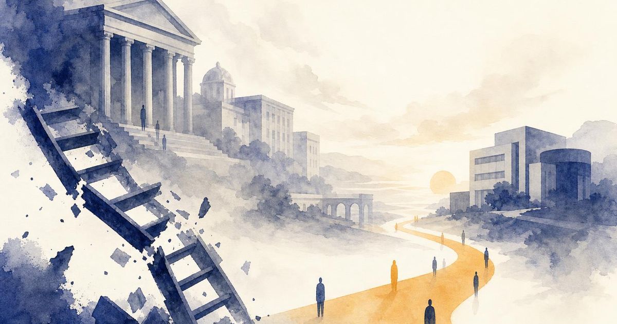 The Collapse of the Traditional Academic Career Ladder